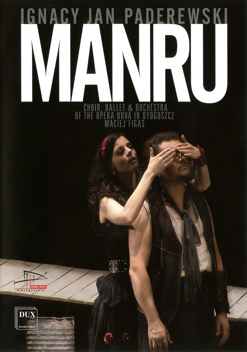 Ópera Manru de Paderewski en DVD importado de Alemania para coleccionistas