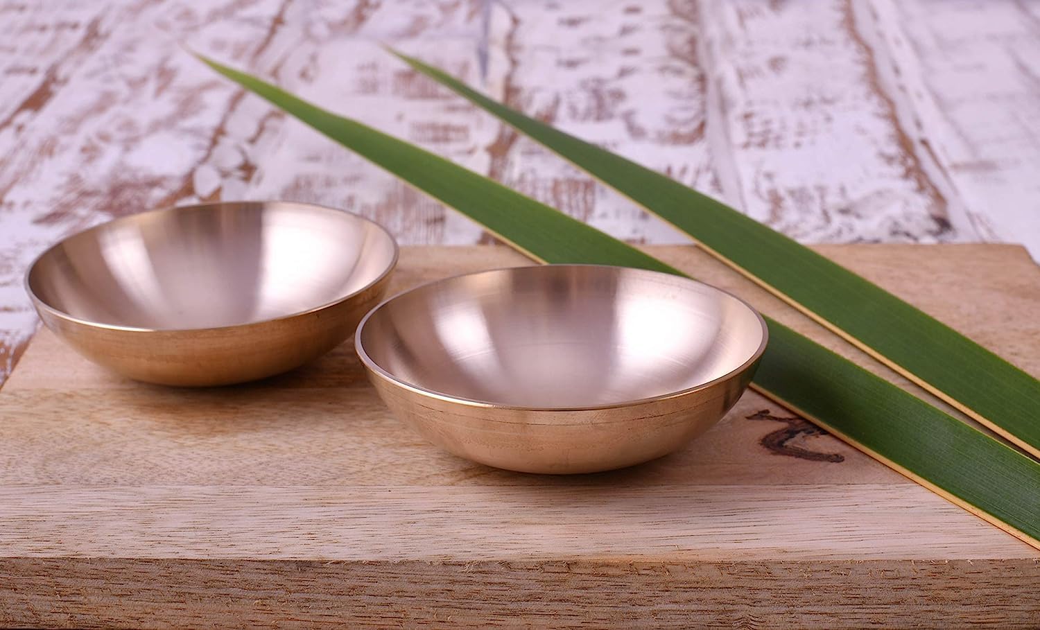 DeKulture Works Pure Kansa Bronze Dessert Ice Cream Nut Bowl