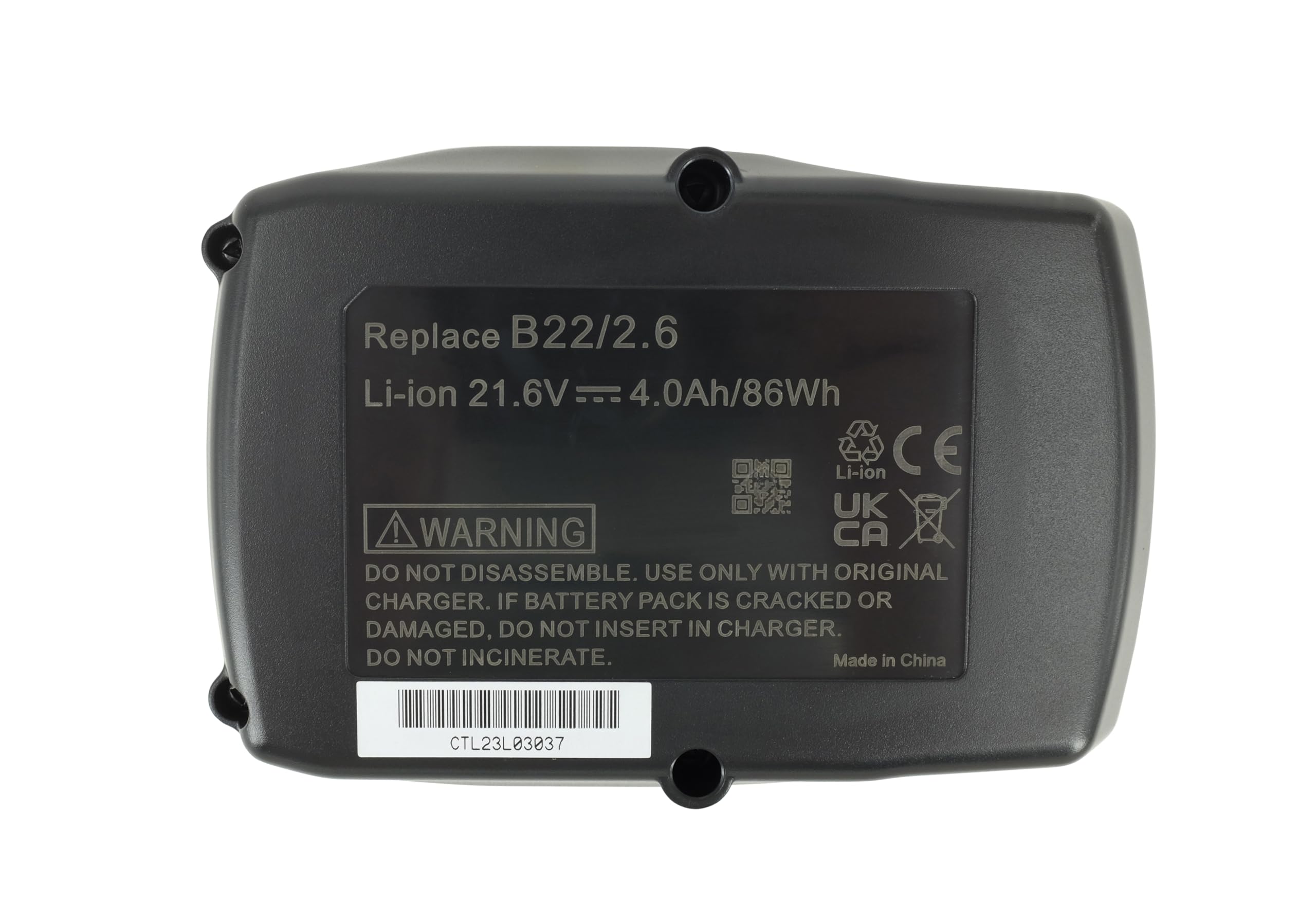 PowerSmart® 4000 mAh 21,60 V Li-ion batería de repuesto + cargador rápido para Hilti SCW 22-A, SFH 22-A, TE 4-A22, B22/2.6, B22/3.3
