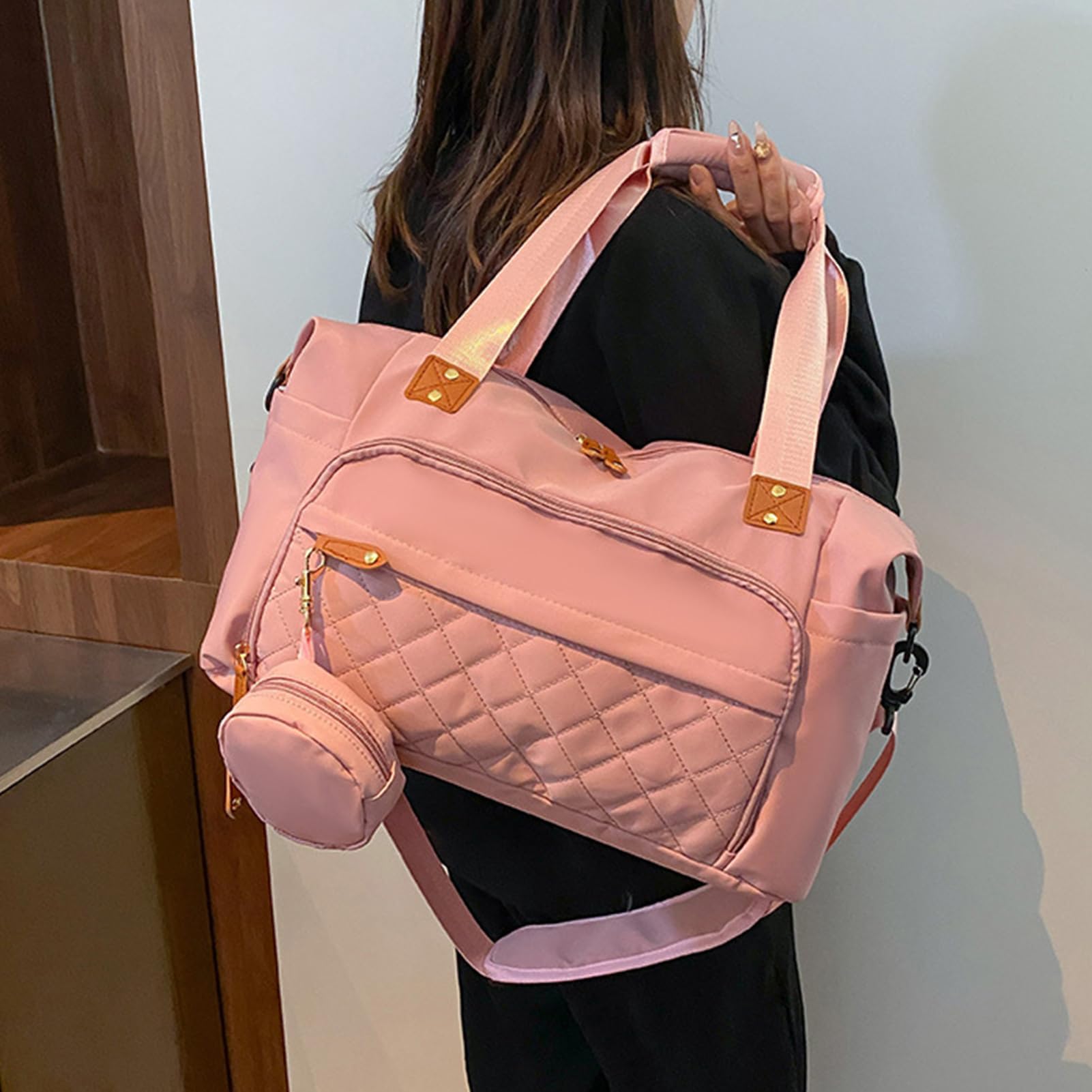 Wickeltasche – Multifunktionale Baby-Wickeltasche, geräumige Krankenhaus-Reisetasche, Windeltasche für den täglichen Gebrauch und Aufbewahrung, ideal für Mütter und Väter