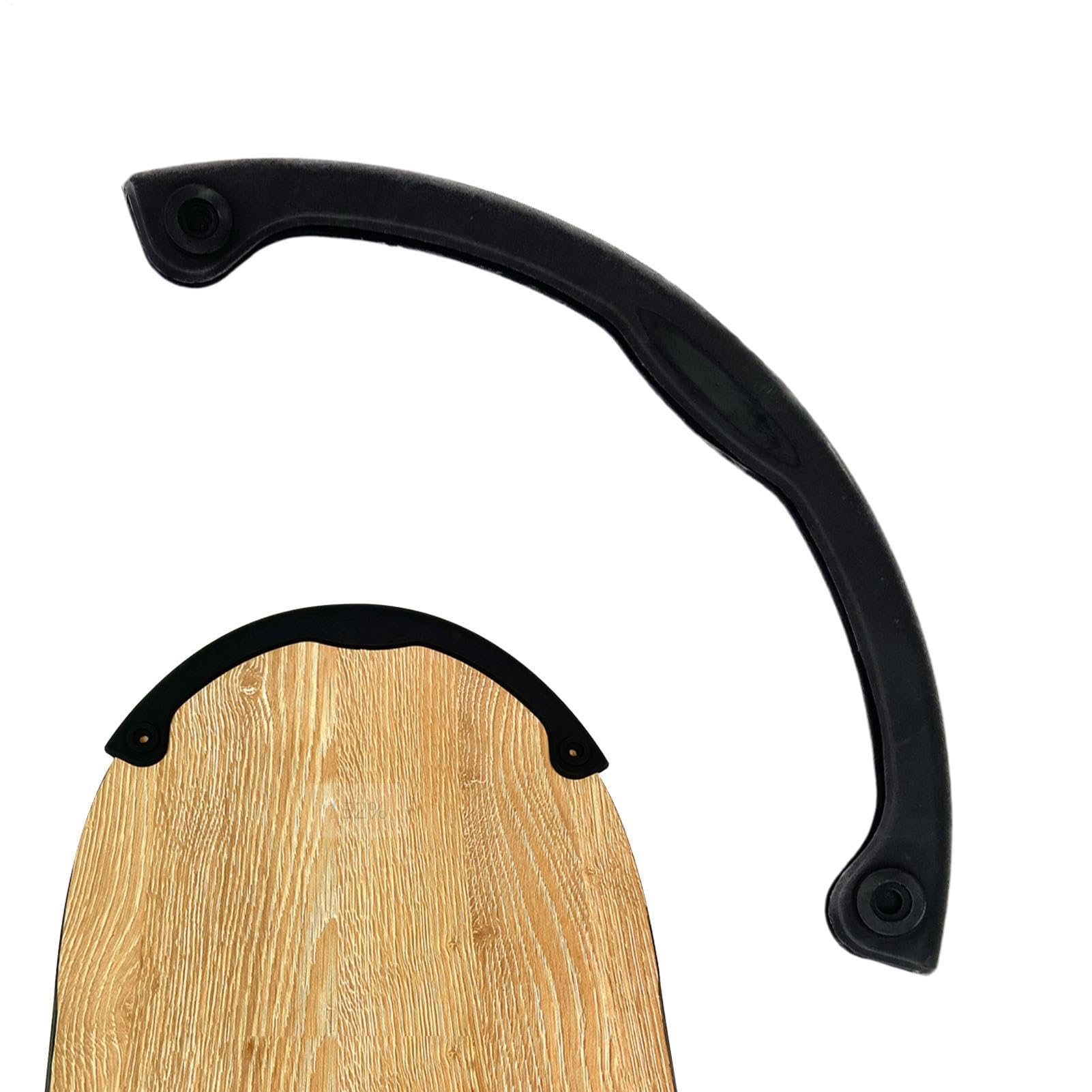 Snowboard-Antikollisionsstreifen,Snowboard-Stoßstangenstreifen Schwarzer | Mehrzweck Benutzerfreundlicher Schutz für Longboard-Skateboard-Jugend-Anfänge