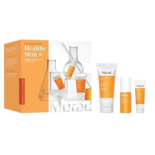 Murad Brighten Trial Kit – Vitamin C Skincare Set for Brighten & Even Tone - Travel-Friendly Kit for Radiant, Even-Toned Skin
