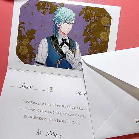 うたプリ BSC トレカ カード 直筆サイン 美風藍 うたの☆プリンスさまっ