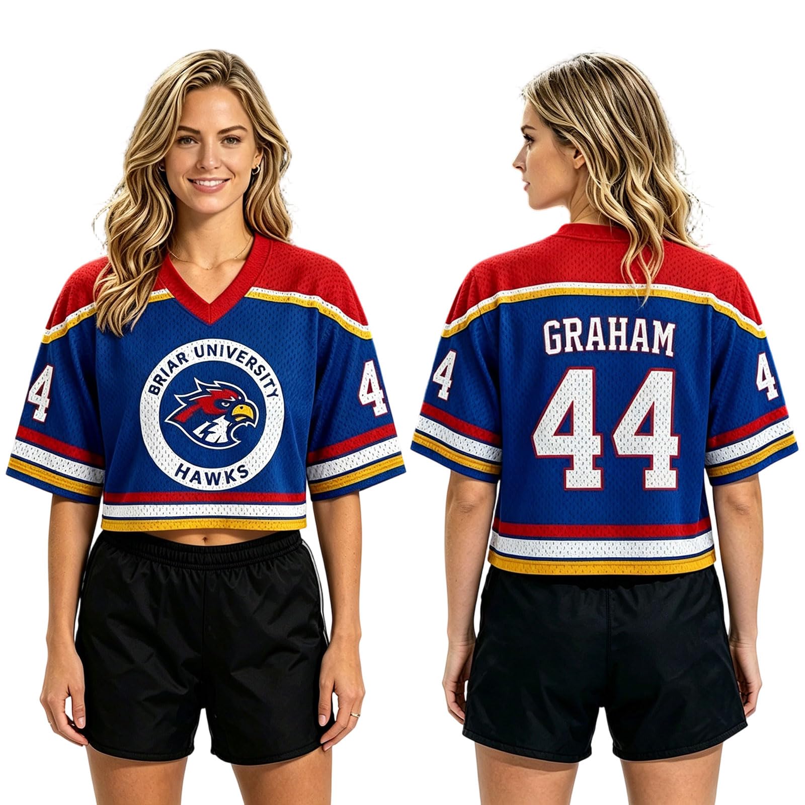 Off Campus Merch Briar University Graham 44 Di Laurentis 66 Logan 22 Tucker 46 Hockey T-Shirt Femme Homme Casual Sport Streetwear