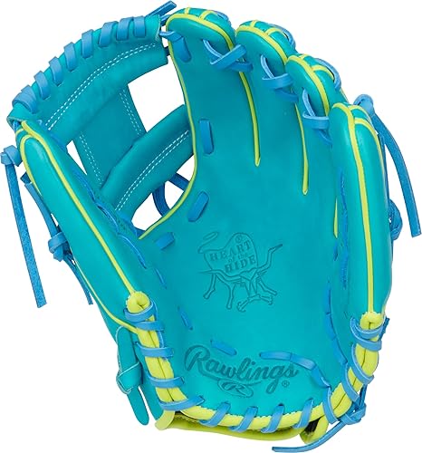 Miniatura 9 de Rawlings Guante de béisbol Heart of The Hide  Modelos R2G &amp; Contour Fit  Break-in avanzado  Tamaños de 11.5 a 12.75 pulgadas  Múltiples estilos