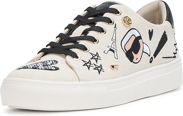 Karl Lagerfeld Women's Cate Ikonic Lace-up Sneaker