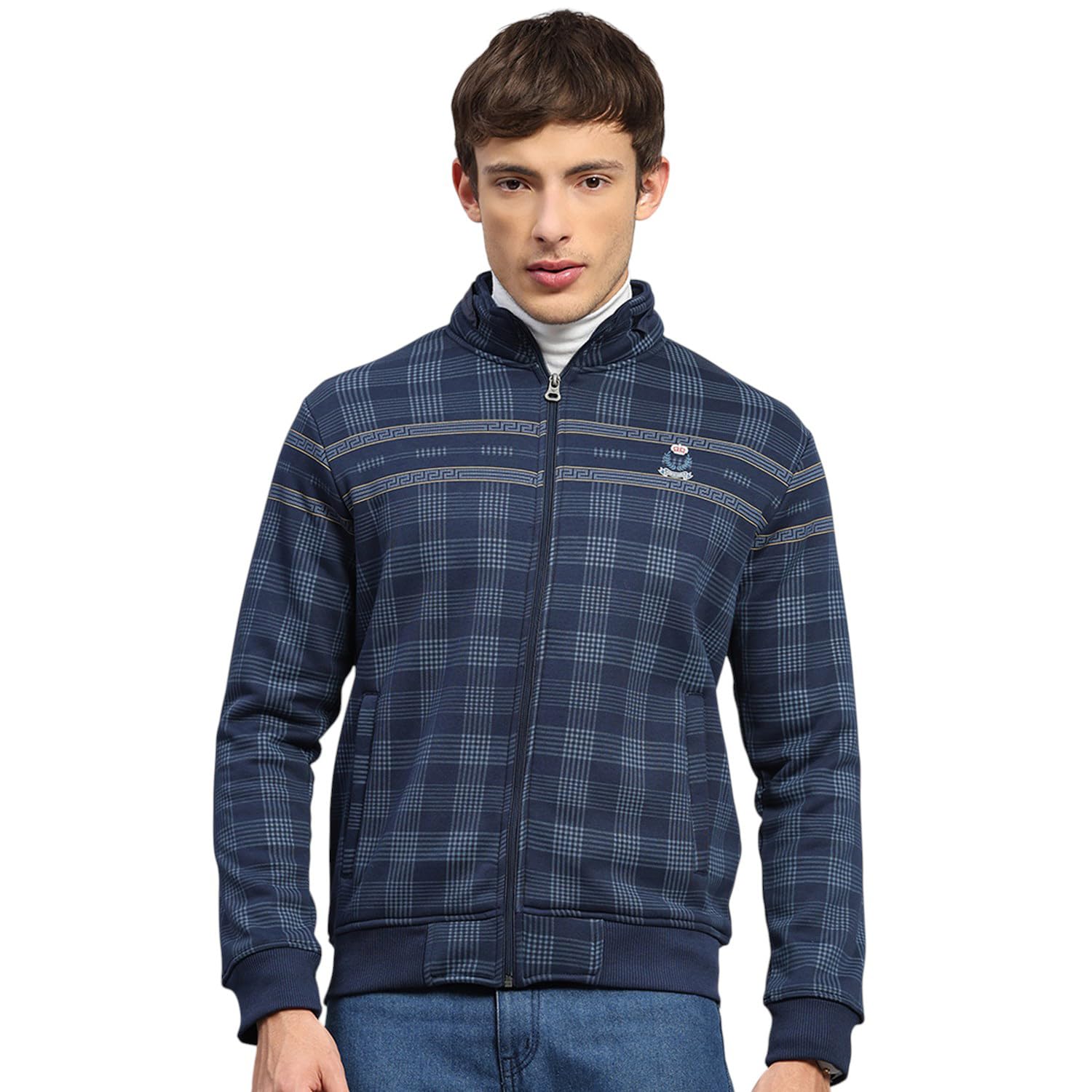 monte carlo Mens Regular Fit Printed Collar Neck Zipper Full Sleeves Winter Sweatshirt| Stylish Sweatshirt for Men | Soft Comfortable Casual Winter Wear for Men's (Pack of 1)-picture-19