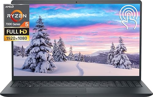 Dell Inspiron 15 3535 Laptop 2023 Newest, 16GB RAM, 1TB SSD, Student and Business Laptop, 15.6" FHD Display, AMD Ryzen 5 7530U Processor (up to