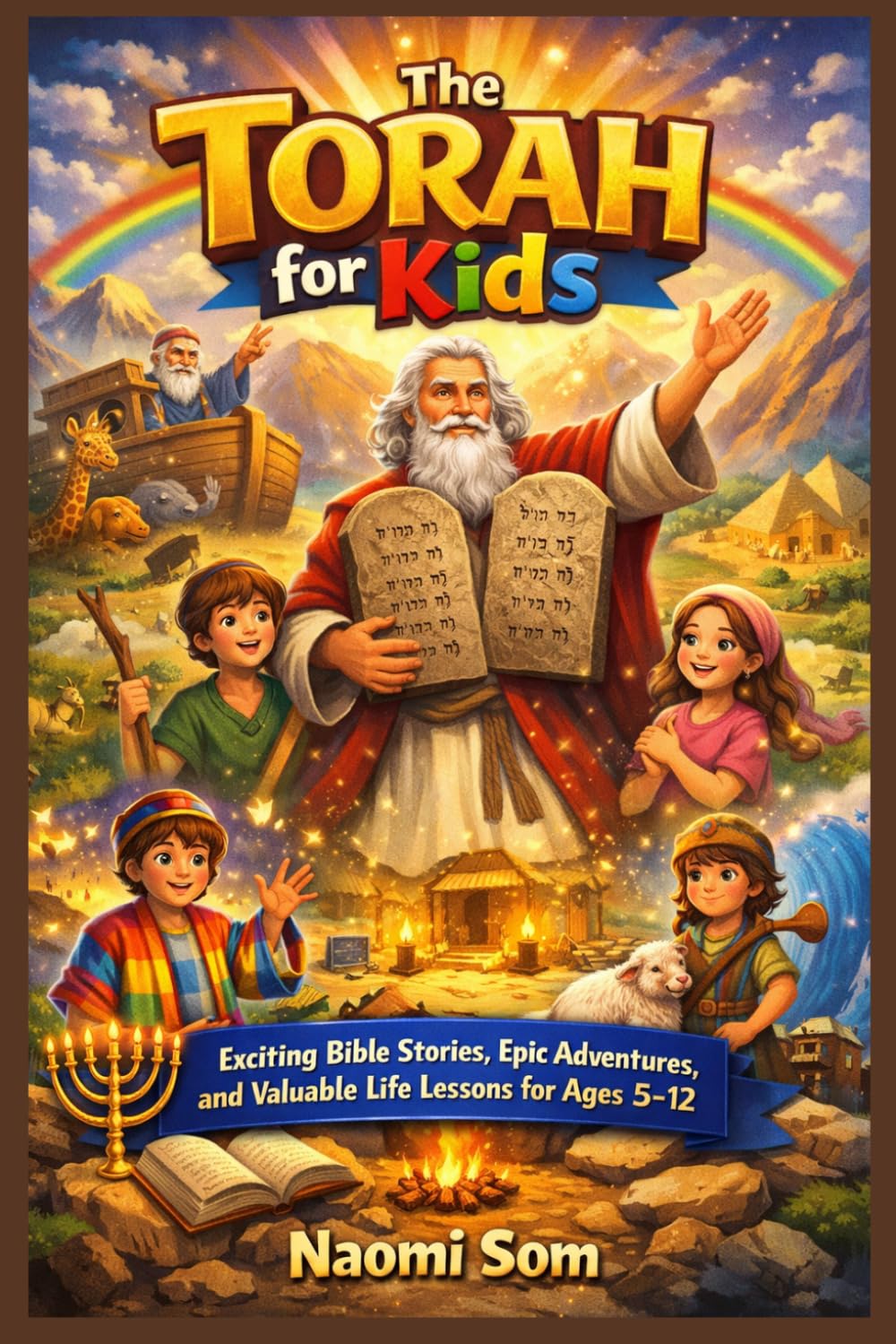 The Torah for Kids: Exciting Bible Stories, Epic Adventures, and Valuable Life Lessons for Ages 5-12