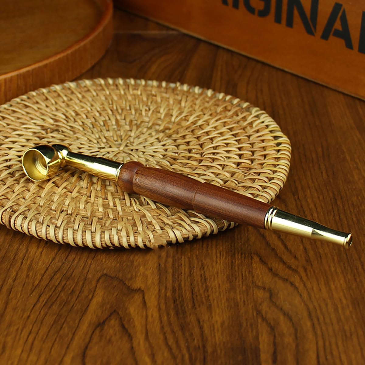 Ignite Your Senses with the Original Wooden Medwakh - Long and Slim, Elevate your Medvakh Experience