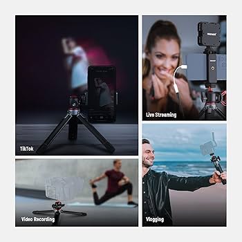 NEEWER Mini Camera Tripod with 360°Adjustable Ball Head