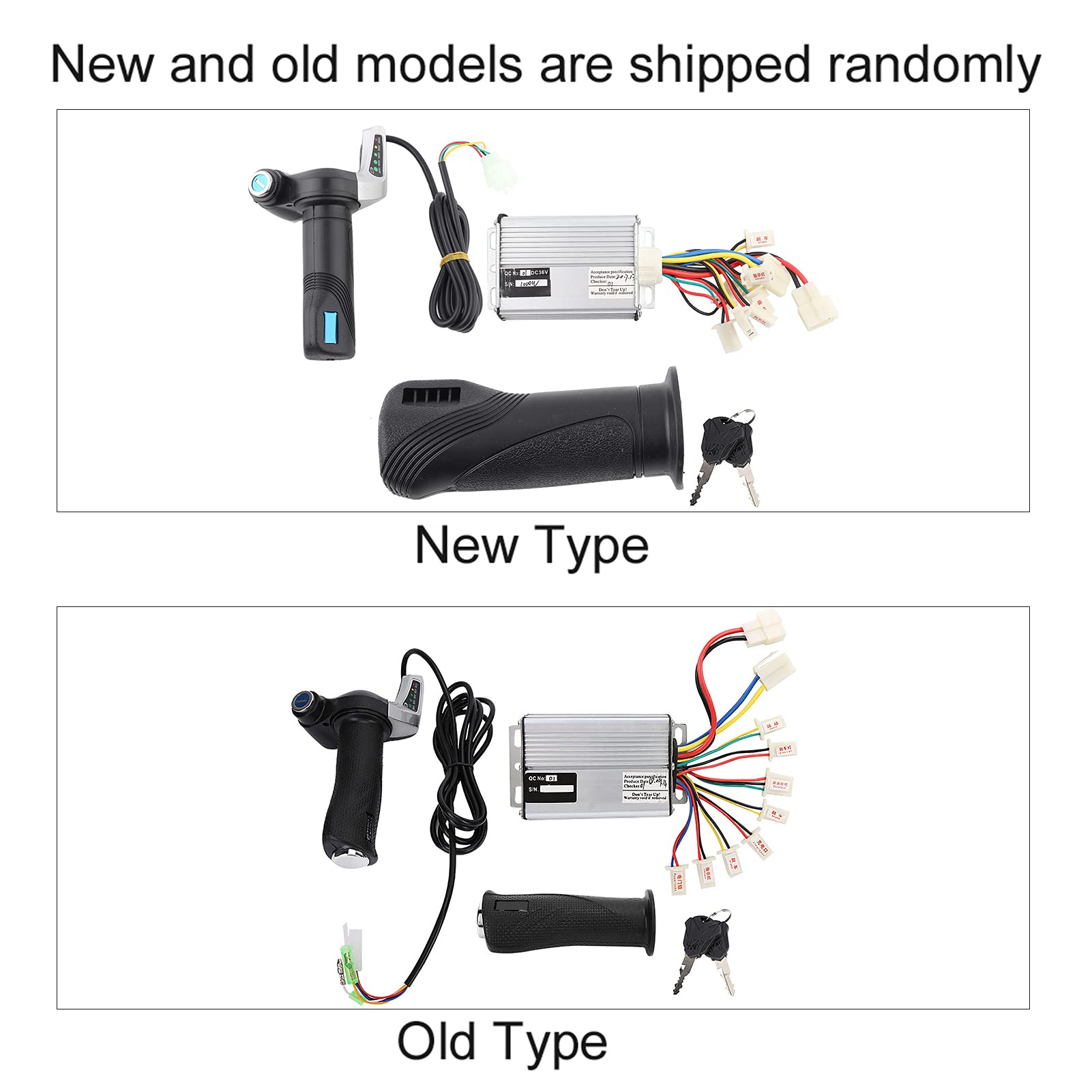 Controller Spazzolato 12V 36V 500W Set Di Impugnature Per - Foto 9