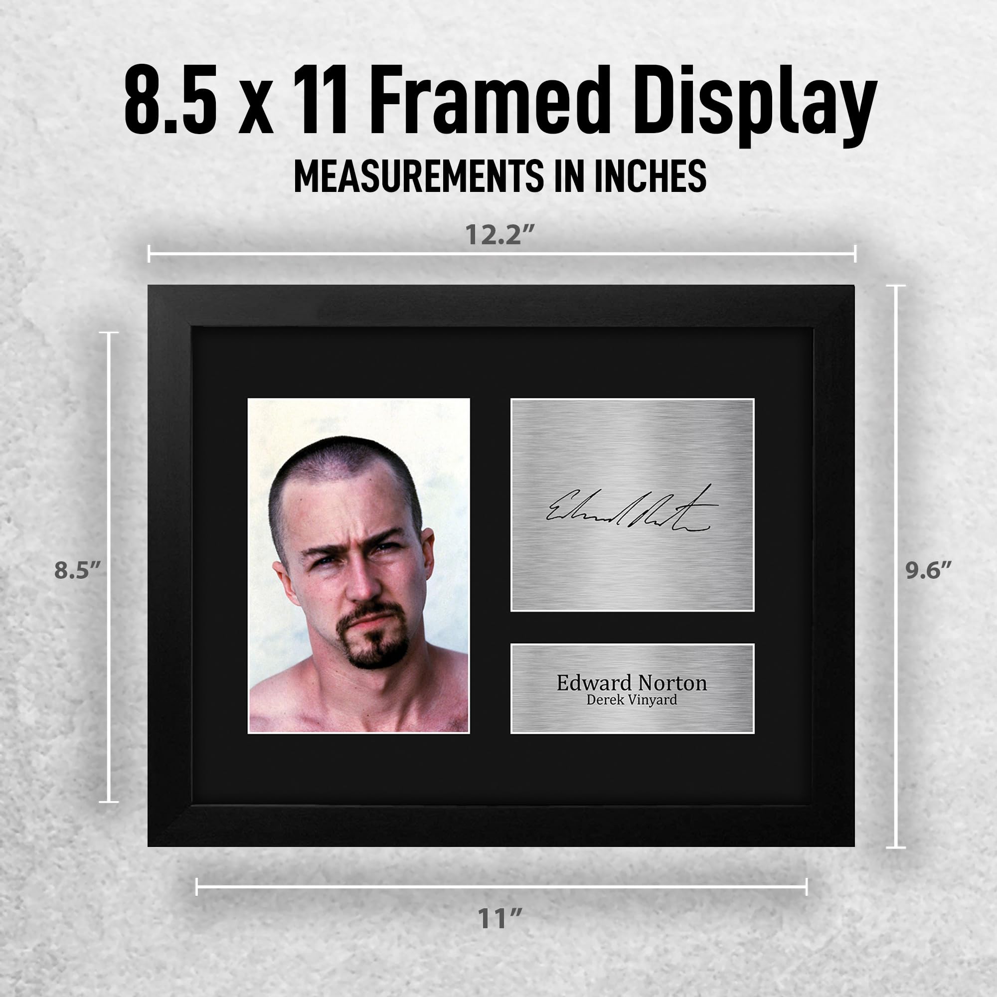 Amazon.com: HWC Trading Edward Norton American History X Framed