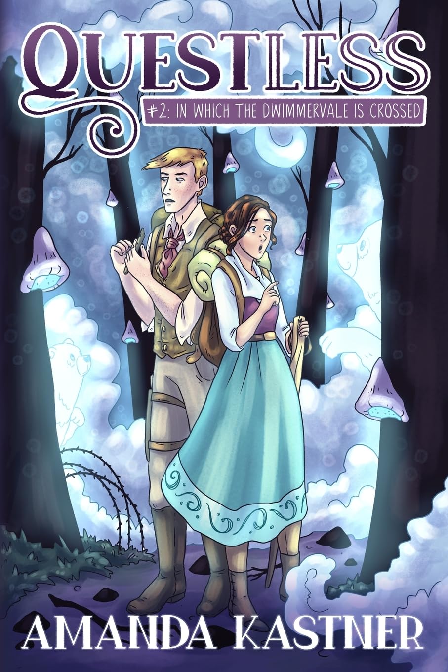 Questless #2; In Which the Dwimmervale is Crossed: An All-Ages Graphic Novel Adventure Paperback – Big Book, 18 March 2022