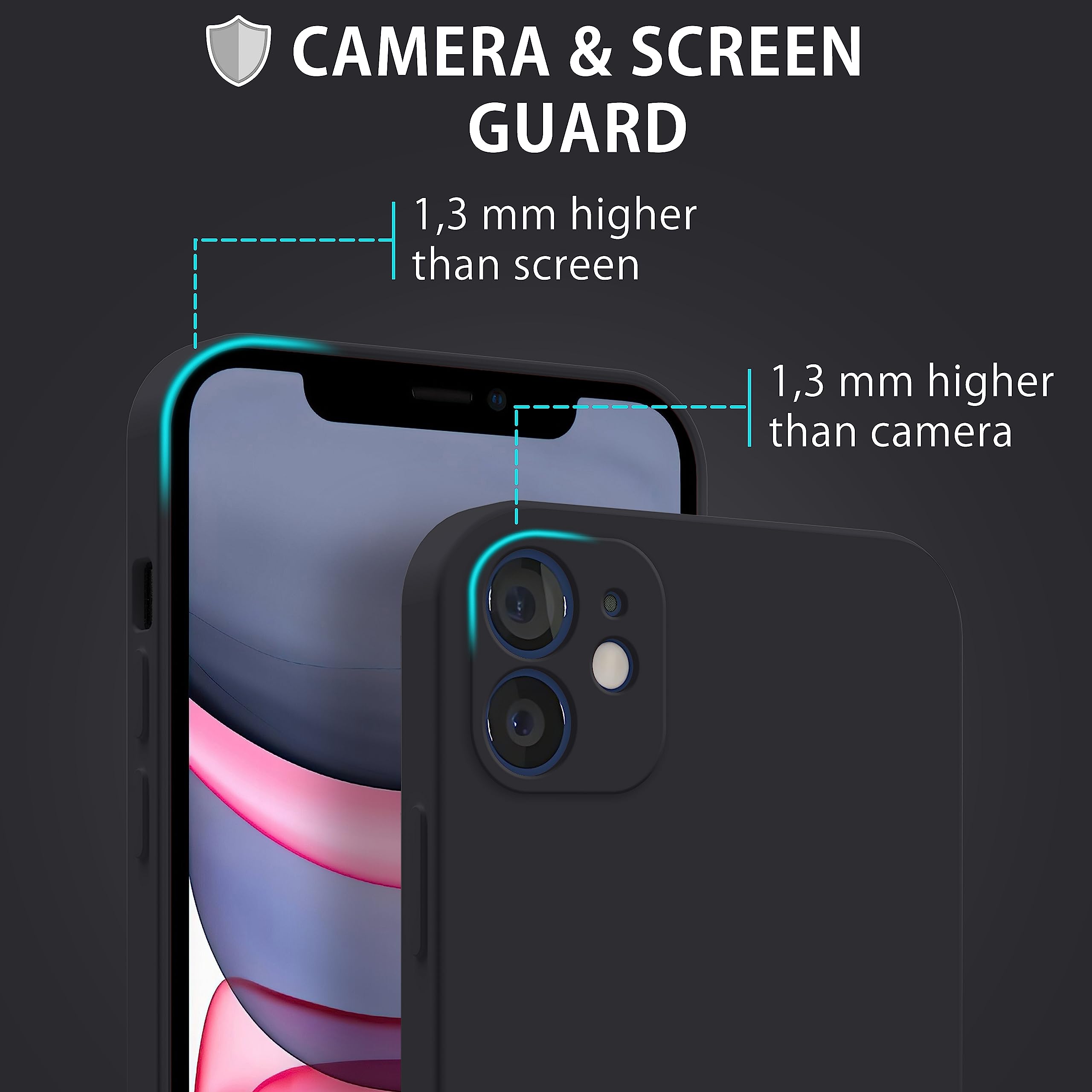 Yoedge Funda Con Cuerda Para Apple IPhone 11 Pro MAX 6,5 Pulgadas