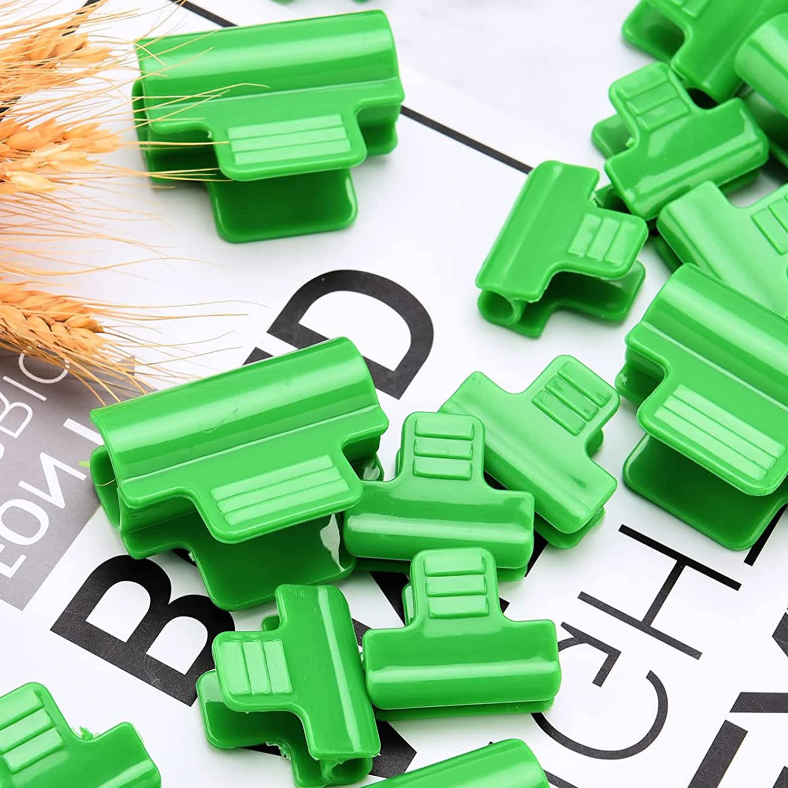 50 PCS Greenhouse Clamps, Garden Shading Pipe Clips, Frame Shading Net Rod Clip, Netting Tunnel Hoop Clips - Image 4