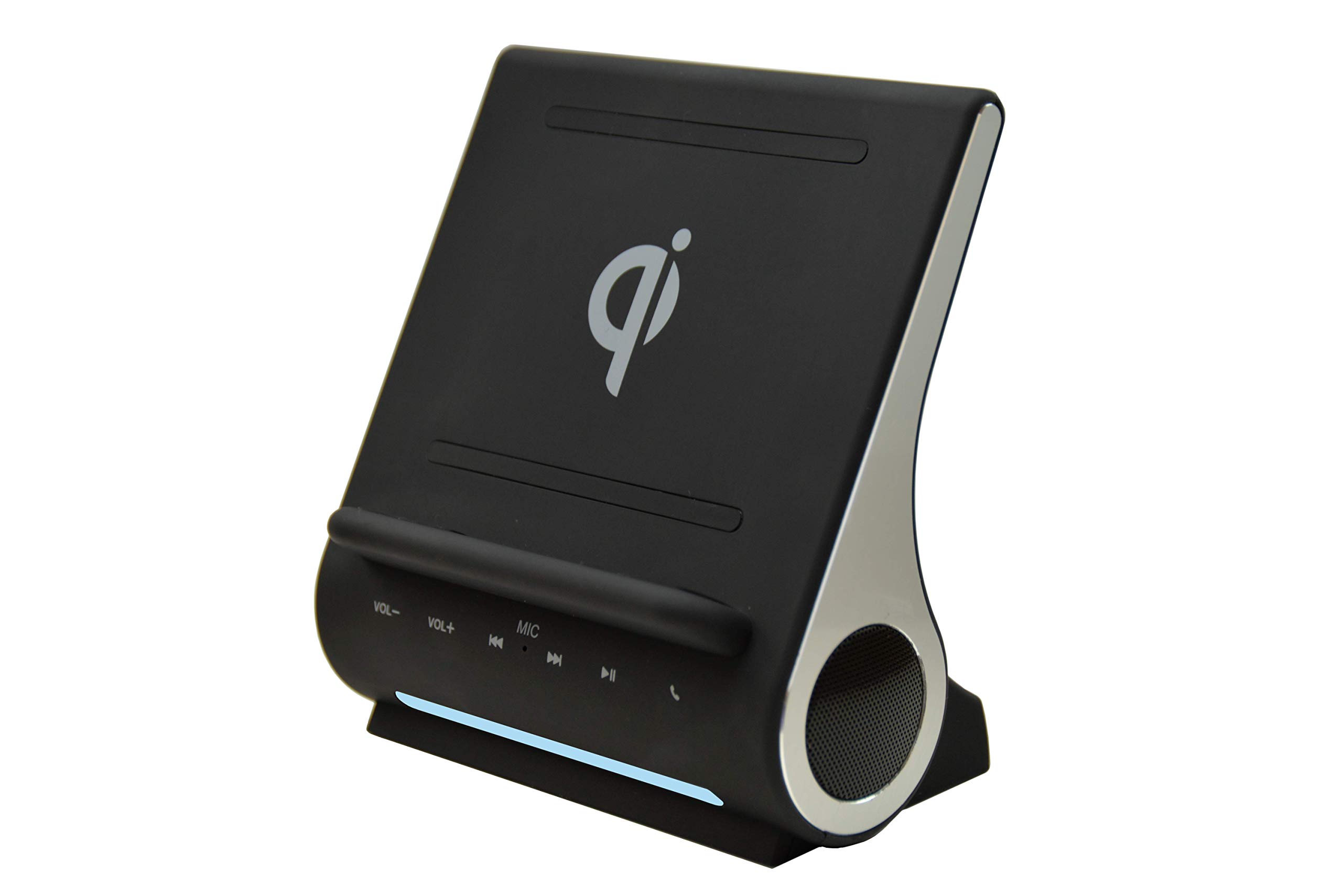 Dockall 2 10W Fast Qi Wireless Charging Sound Hub Bluetooth Speakers Handsfree for iPhone