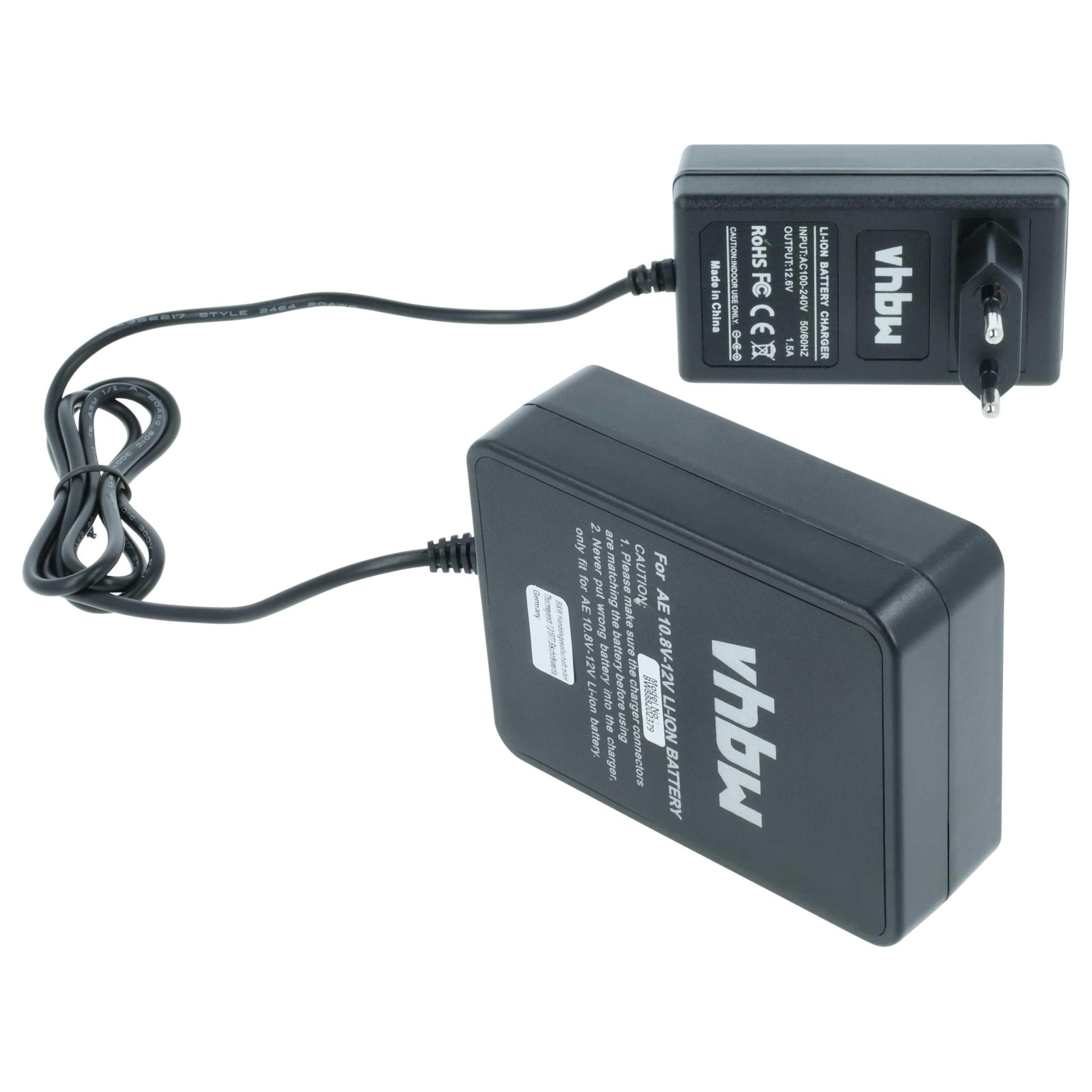 vhbw Chargeur Compatible avec Ryobi 130503001