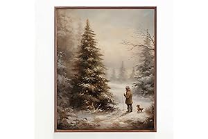 Retro Christmas Wall Decor: A Rustic Touch to Your Holiday Season