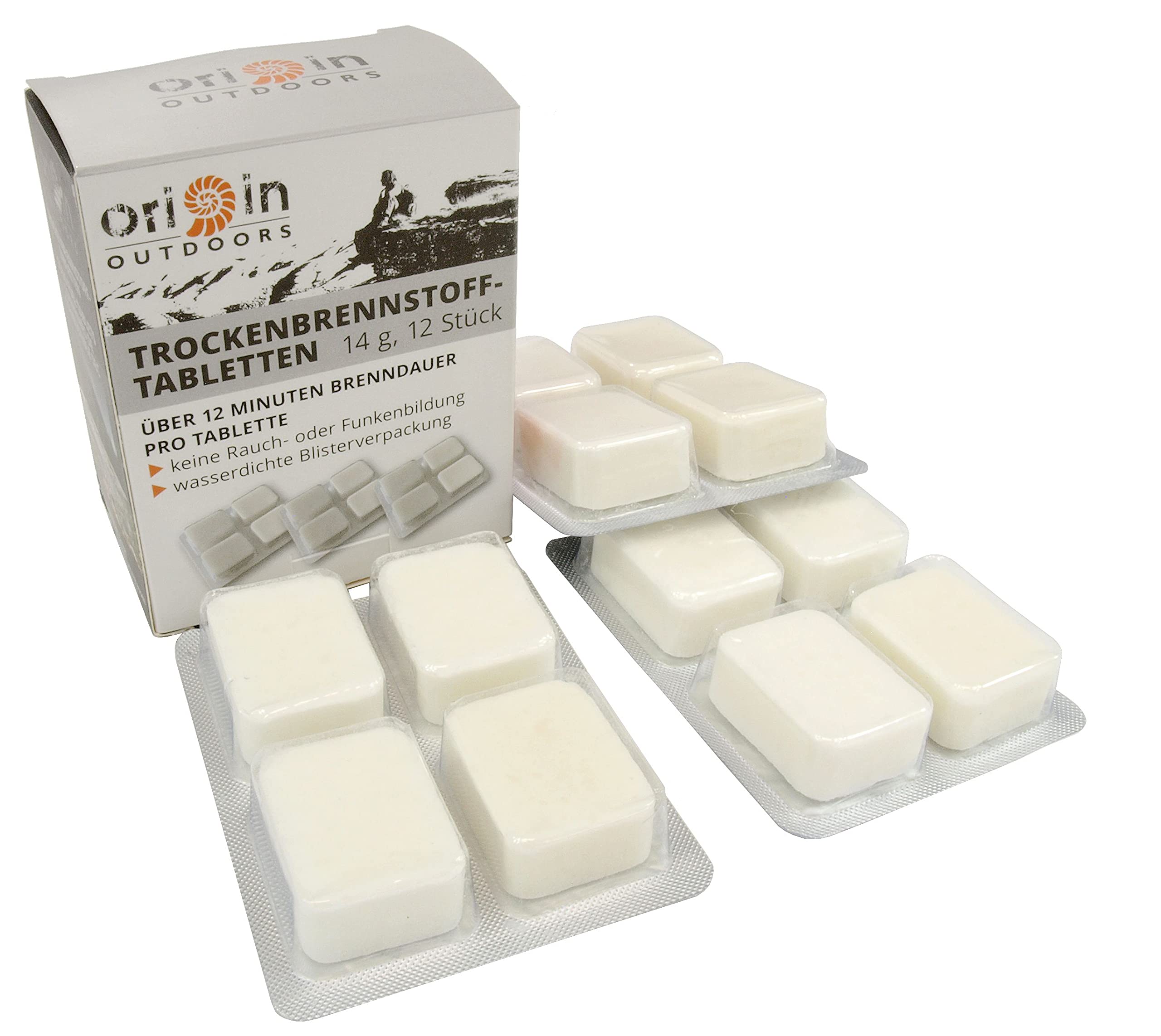 Origin Outdoors Trockenbrennstofftabletten 14 g - 24 Pack