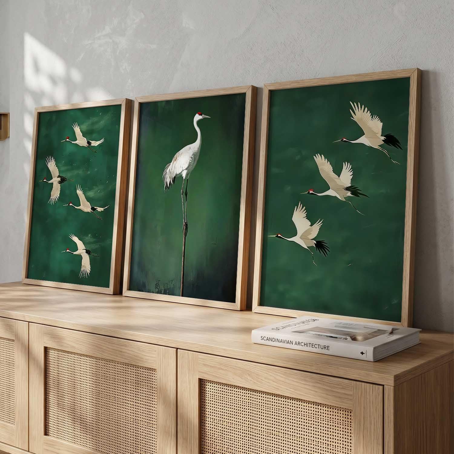 BOHO Wall Art Set - 3 Framed Prints -24 BOHO Wall Art Set - 3 Framed Prints -24