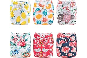 Pañales ecológicos lavables para niña