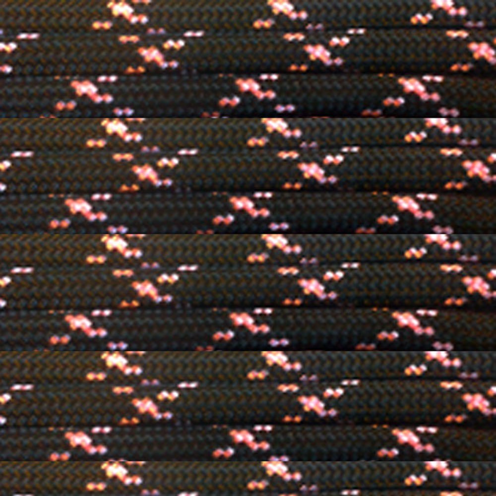 PARACORD PLANET 10 Feet Hanks Of Parachute 550 Cord Type Iii 7 Strand Paracord Over 200 Colors Black & Rose — image 1