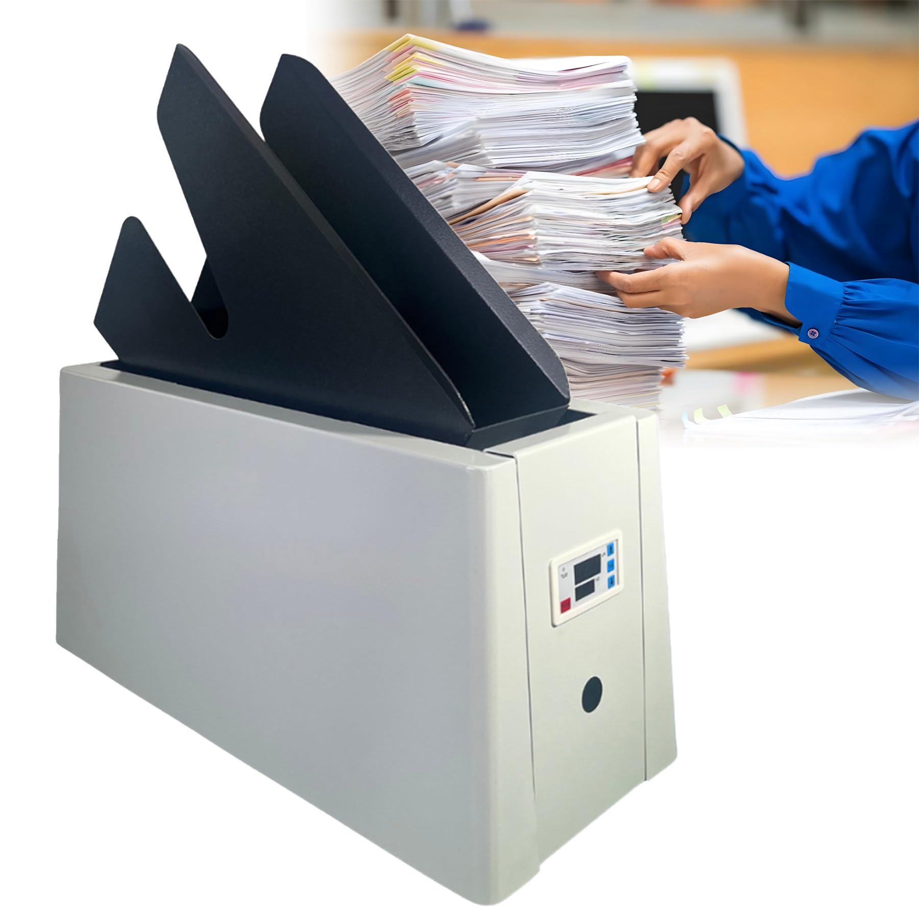 Paper Jogger, máquina de clasificación automática de 18000 r/min, alinea y separa sobres, tarjetas, papel pequeño