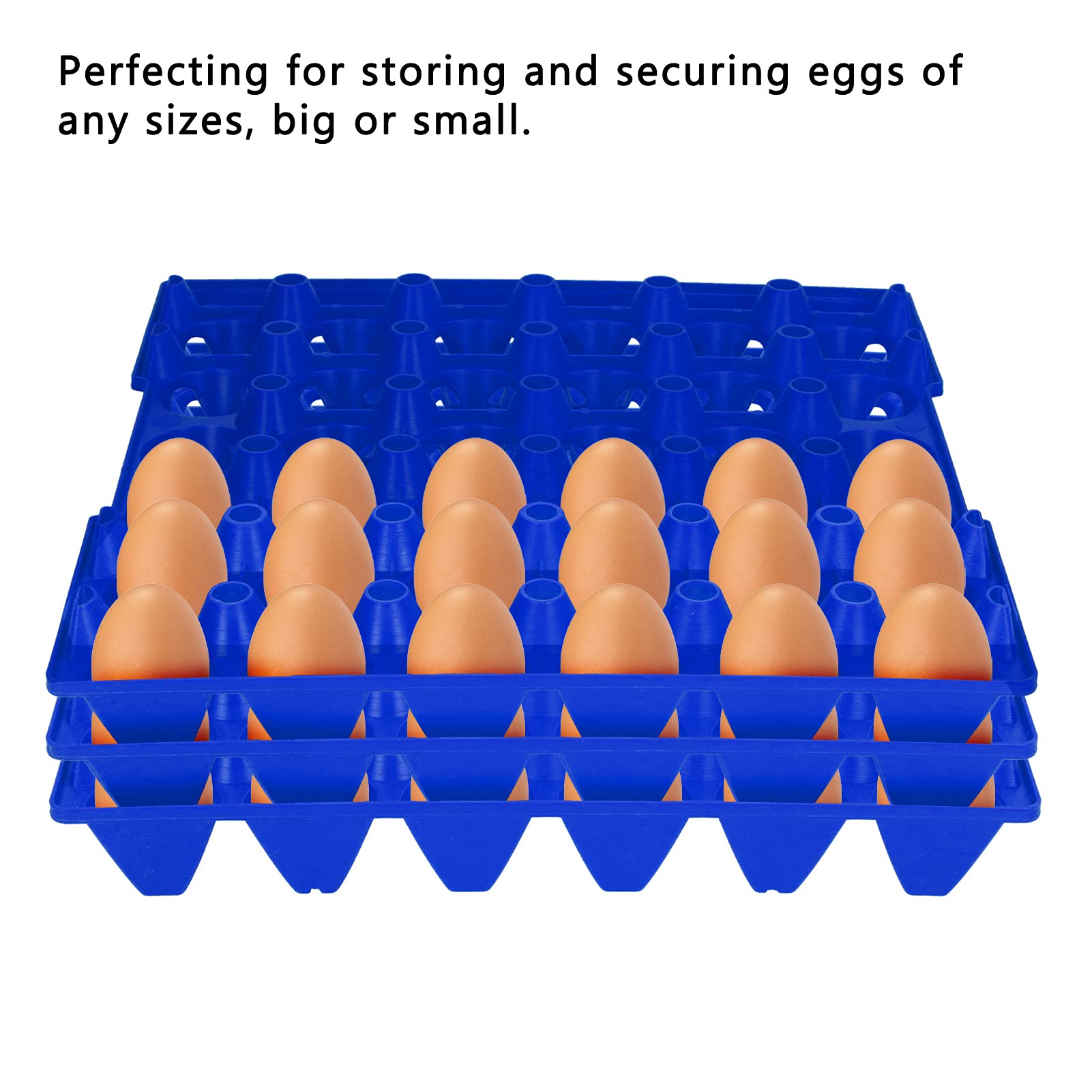 20x Eierboxen Für Kühlschrank - Stapelbare Halter Für 30 Eier (Gelb)