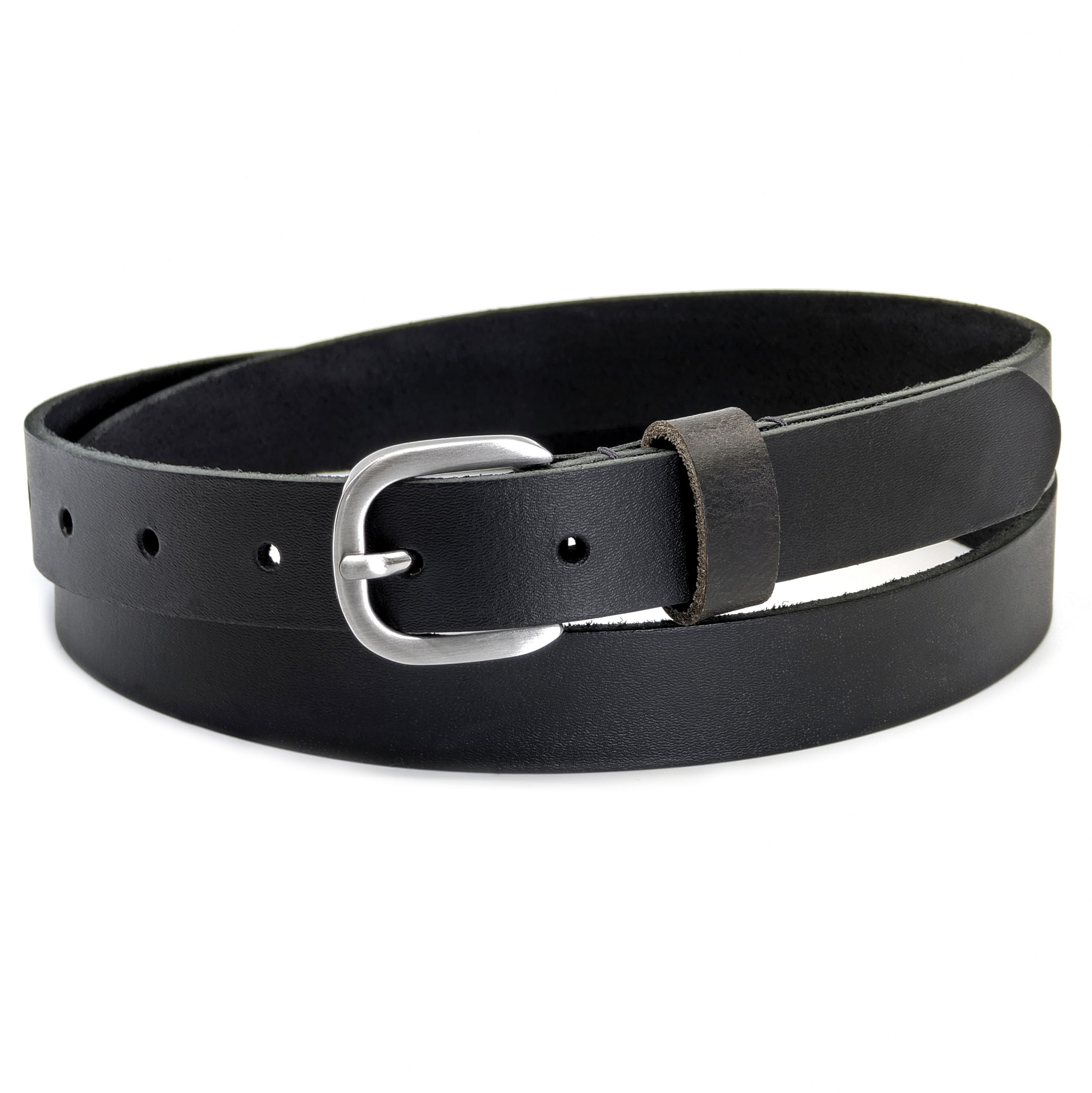 Men’s & Women’s 1” Full Grain Leather Belt, Made in England