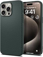 Vista 42 de Spigen Liquid Air - Funda diseñada para iPhone 13 Mini (2021), color negro mate