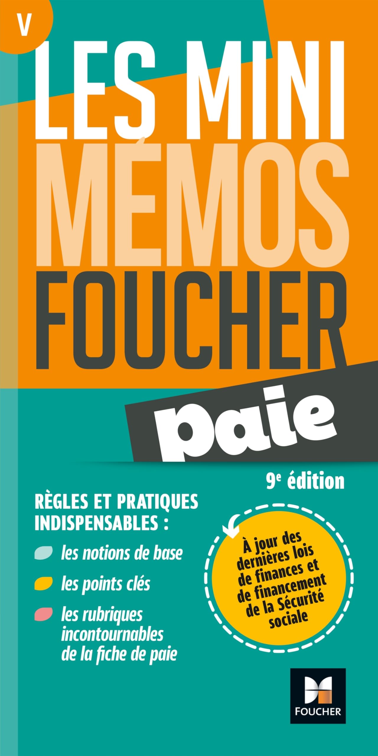 Les mini memos Foucher - Paie - 9e édition - Révision