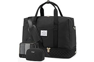 21inch Pokey Plush Weekender Bag with Toiletry Bag