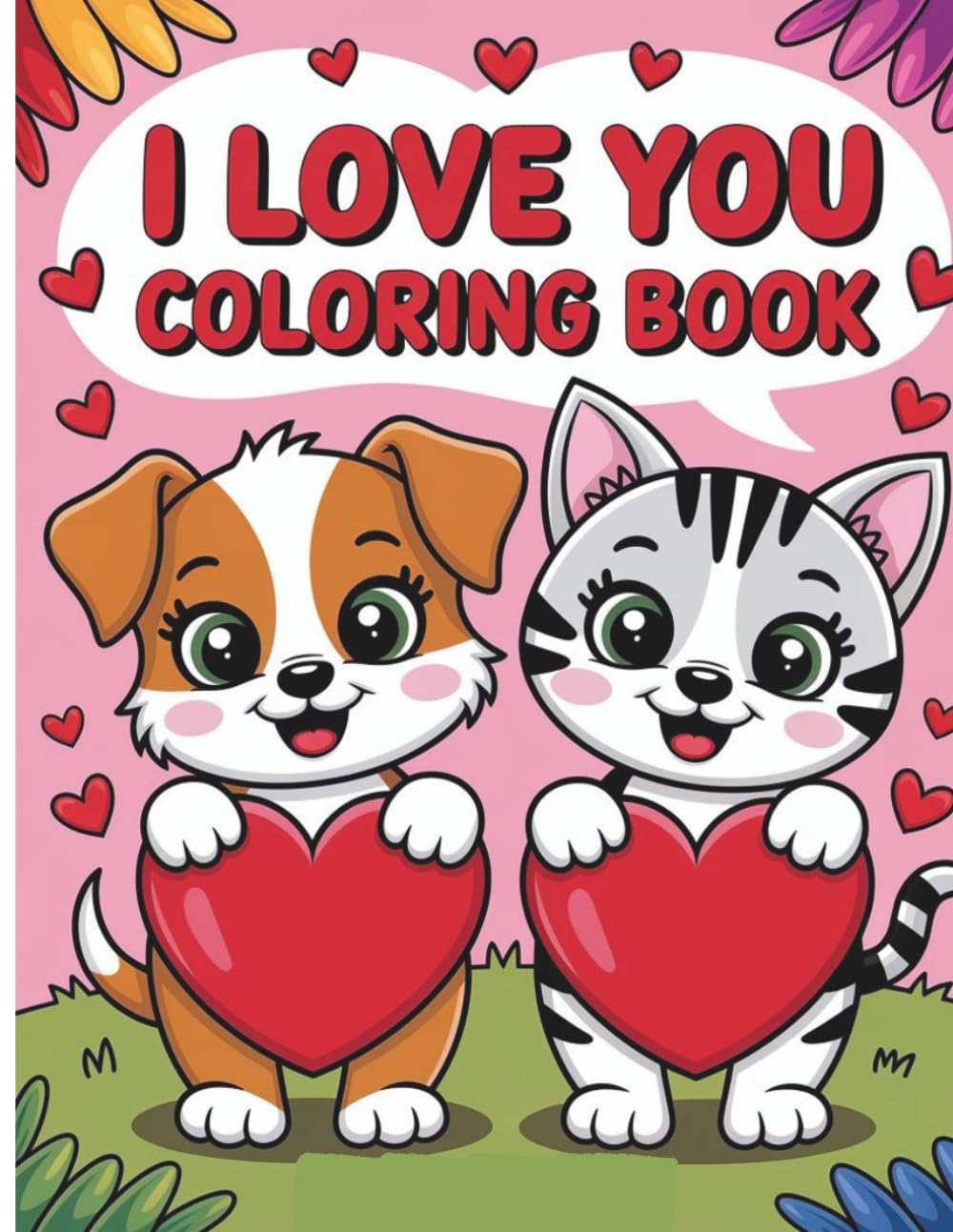 I Love You Coloring Book