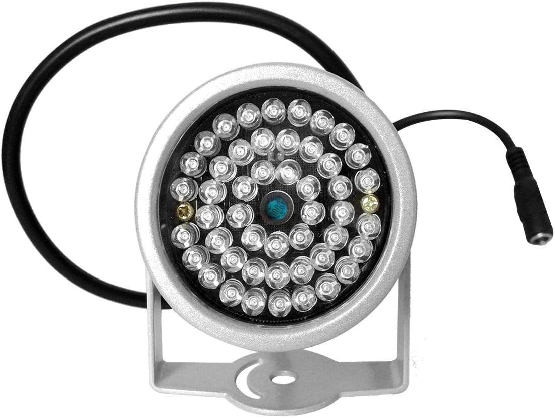 CMVisionIRS48 WideAngle 60-80 Degree 48pc Power LED IR Illuminator (12V DC 500mA Power Adapter NOT Included)