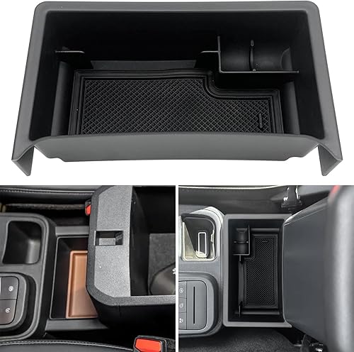 Miniatura 8 de Organizador de consola central, organizador de tablero compatible con Toyota Tundra 2022 2023 2024 2025