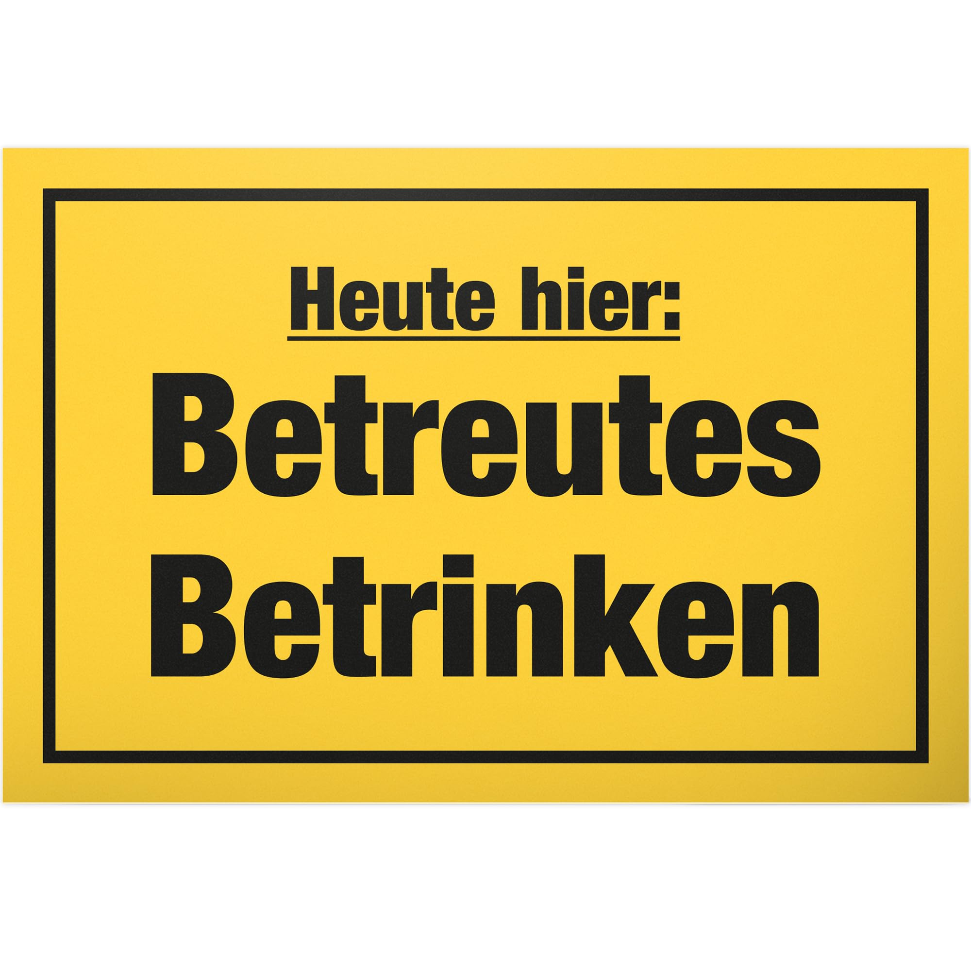 DankeDir! Spritztour Spritz – Cartello in plastica 30 x 20 cm – Requiste Photo Booth Regalo Party JGA – Decorazione di compleanno per feste idea regalo divertente regalo di compleanno