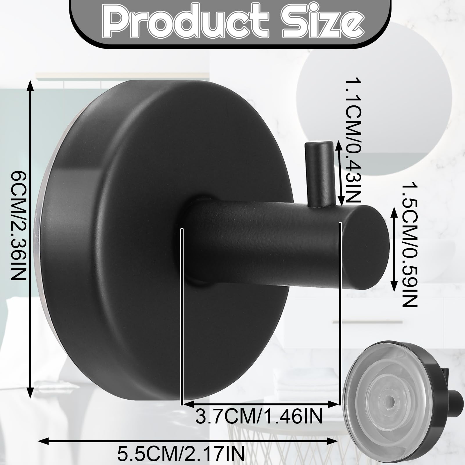 Sure-Loc Hardware BT-RH1 11P Hardware Brighton Robe Hook No