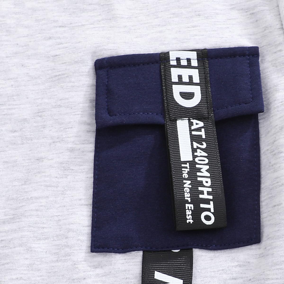 Tween Boys 2PCS Outfit Set (8-14 Years) - Spring Summer Short Sleeve T Shirt & Pants Boy Clothes - Image 5