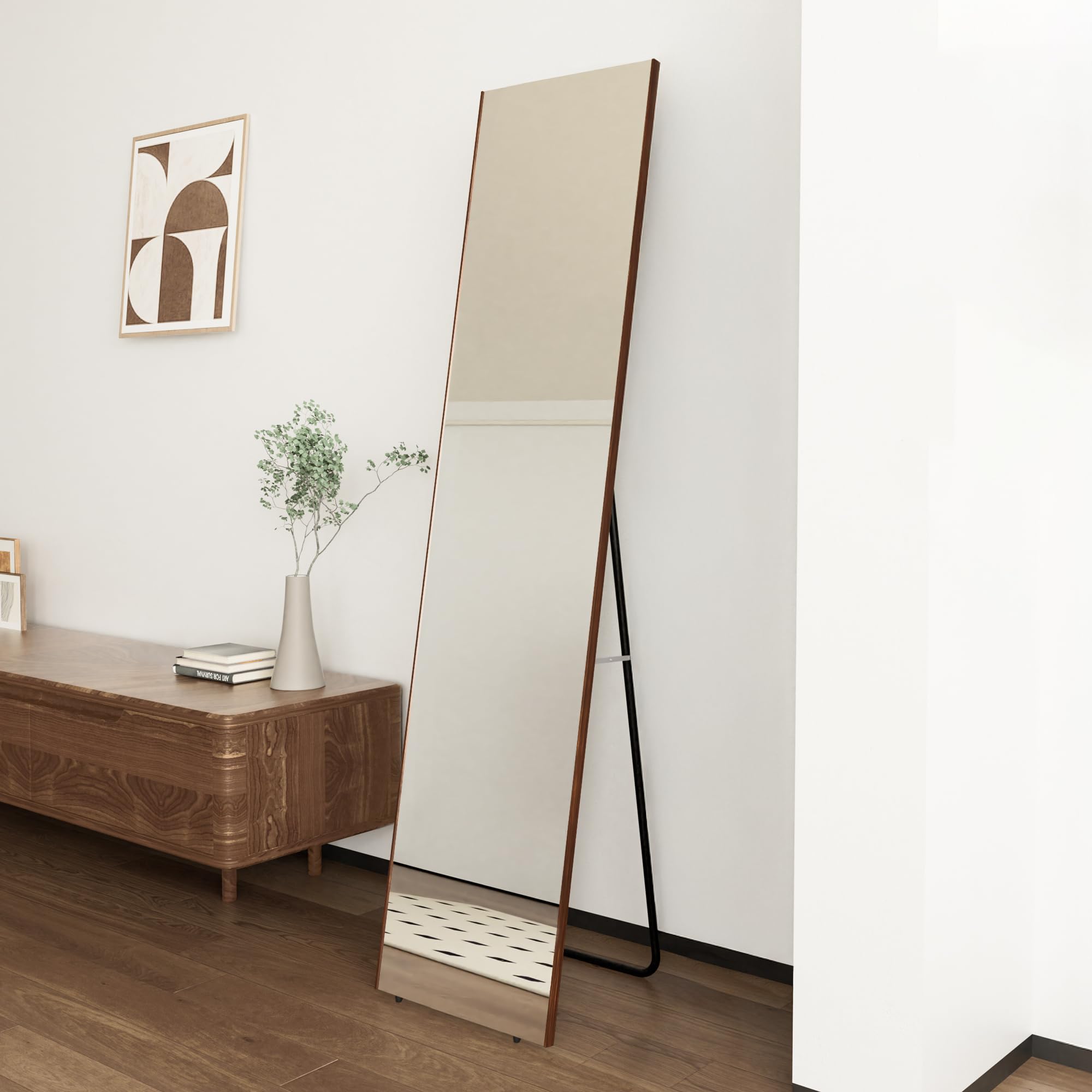 Amazon.co.jp: 7 Life 割れない 鏡 ミラー スタンドミラー 自立