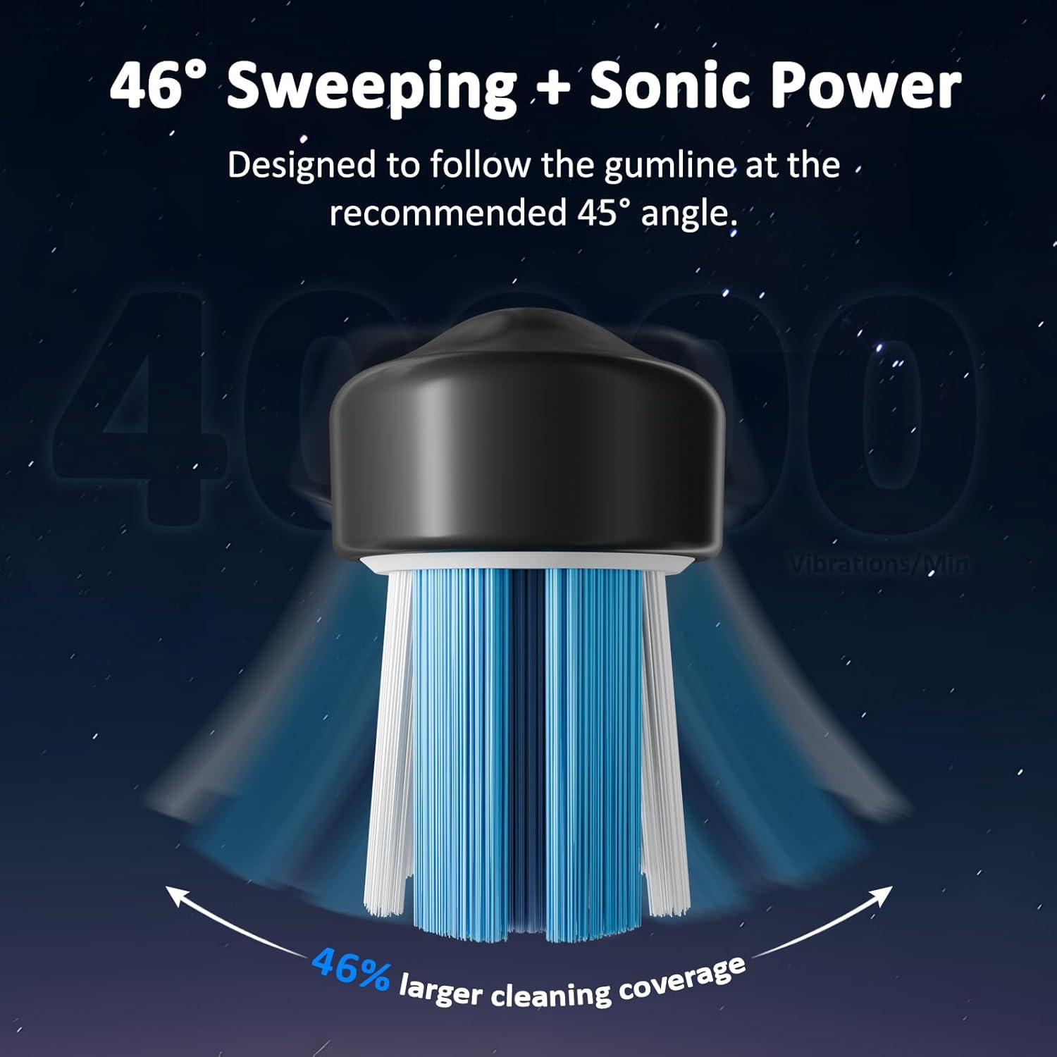 Marchpower 3-in-1 Electric Toothbrush with Water Flosser 3.0, Sonic Toothbrush with Sweeping Oscillation & Water Flossing, Cordless Portable Flossing Toothbrush Combo for Adults, Travel & Daily Use