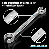 Vista 6 de DURATECH Juego de llaves Sillcock de 4 vías y juego de llaves de tuerca