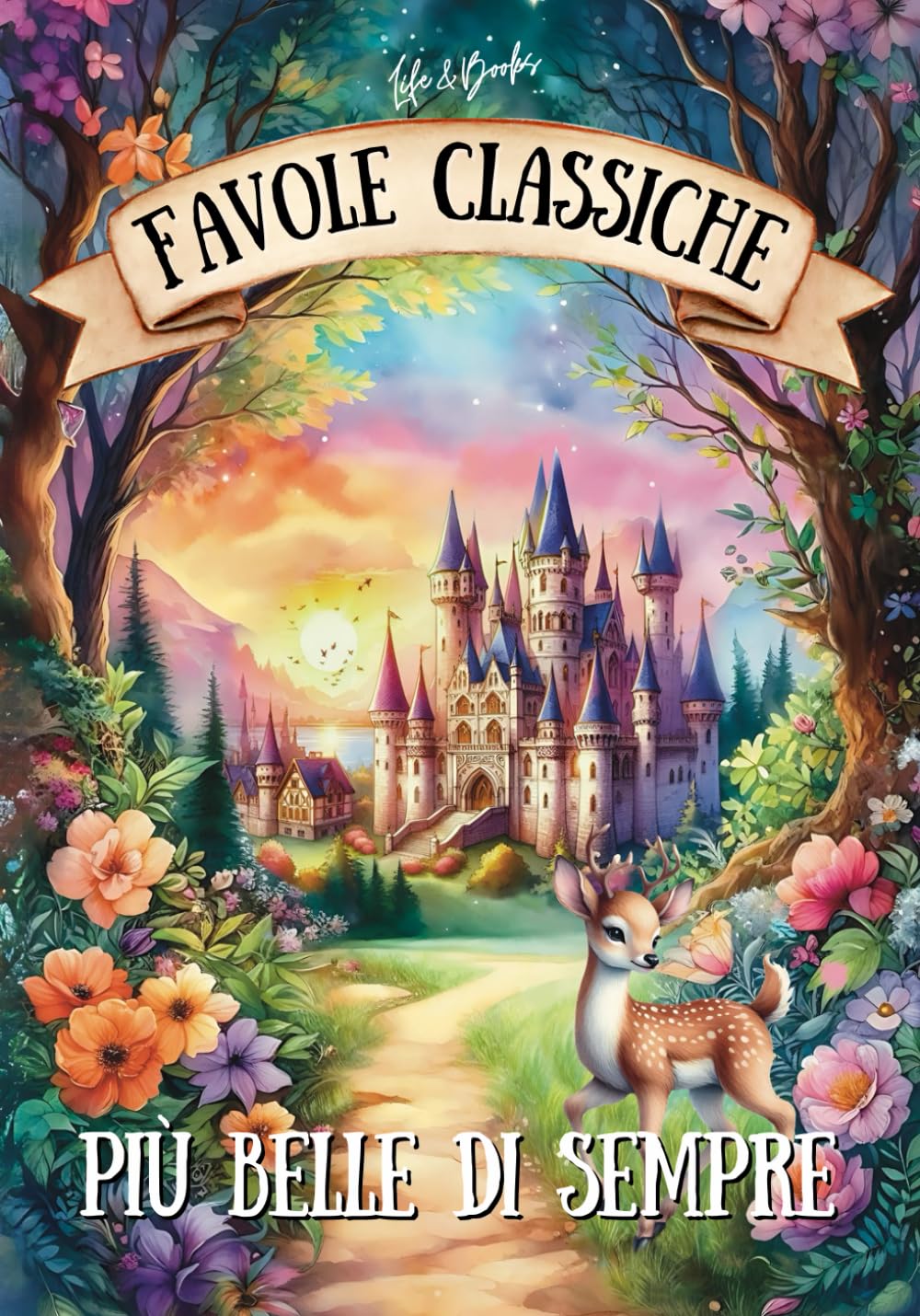 Favole Classiche più Belle di Sempre: Le fiabe più amate, con splendide illustrazioni a colori