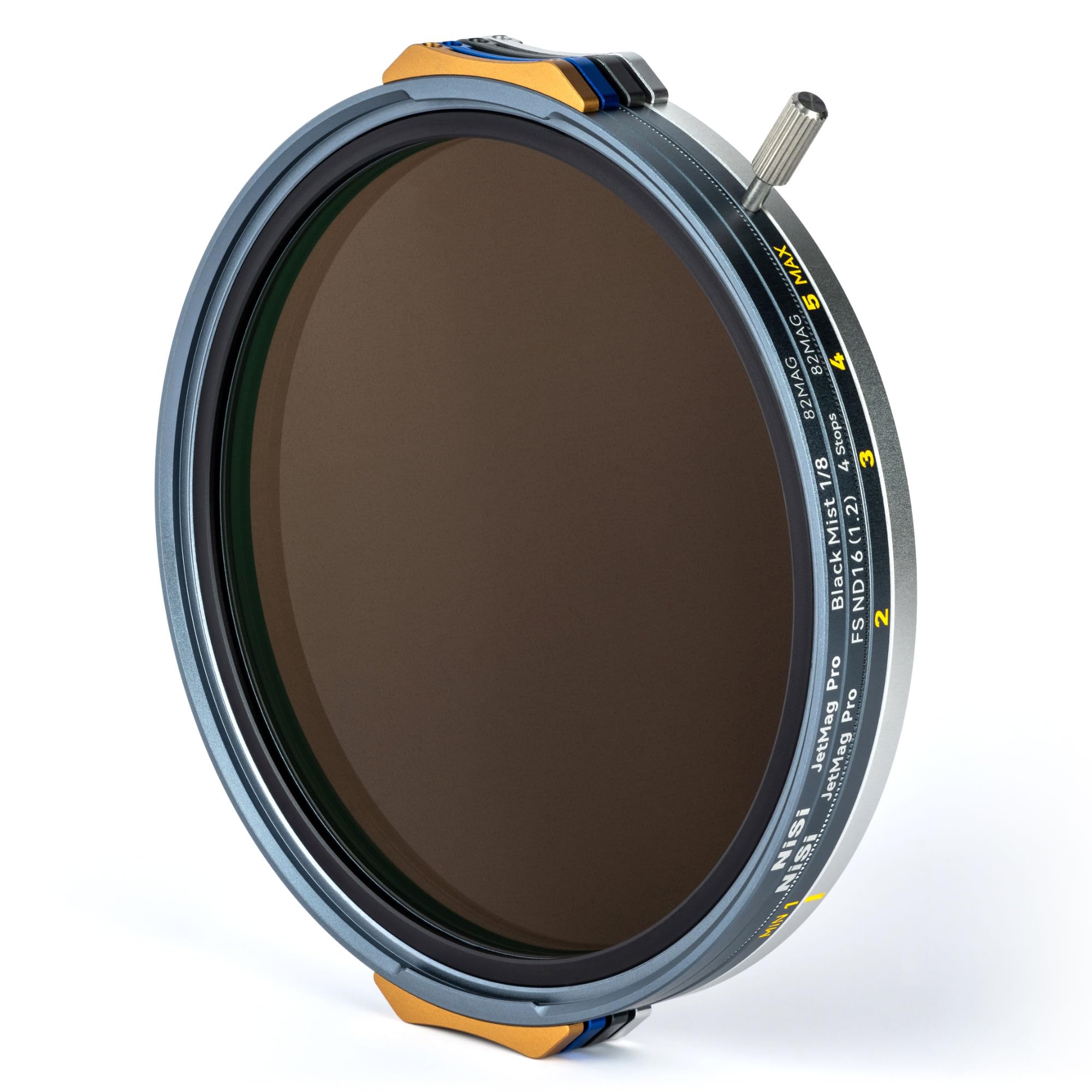 NiSi JetMag Pro 1-9 Stops VND - Creator Kit filtri magnetici. Include True Color 1-5 Stop filtro ND variabile, FS ND16 (1,2), filtro Black Mist 1/8 e Anelli adattatori magnetici 67/72/77/82 mm