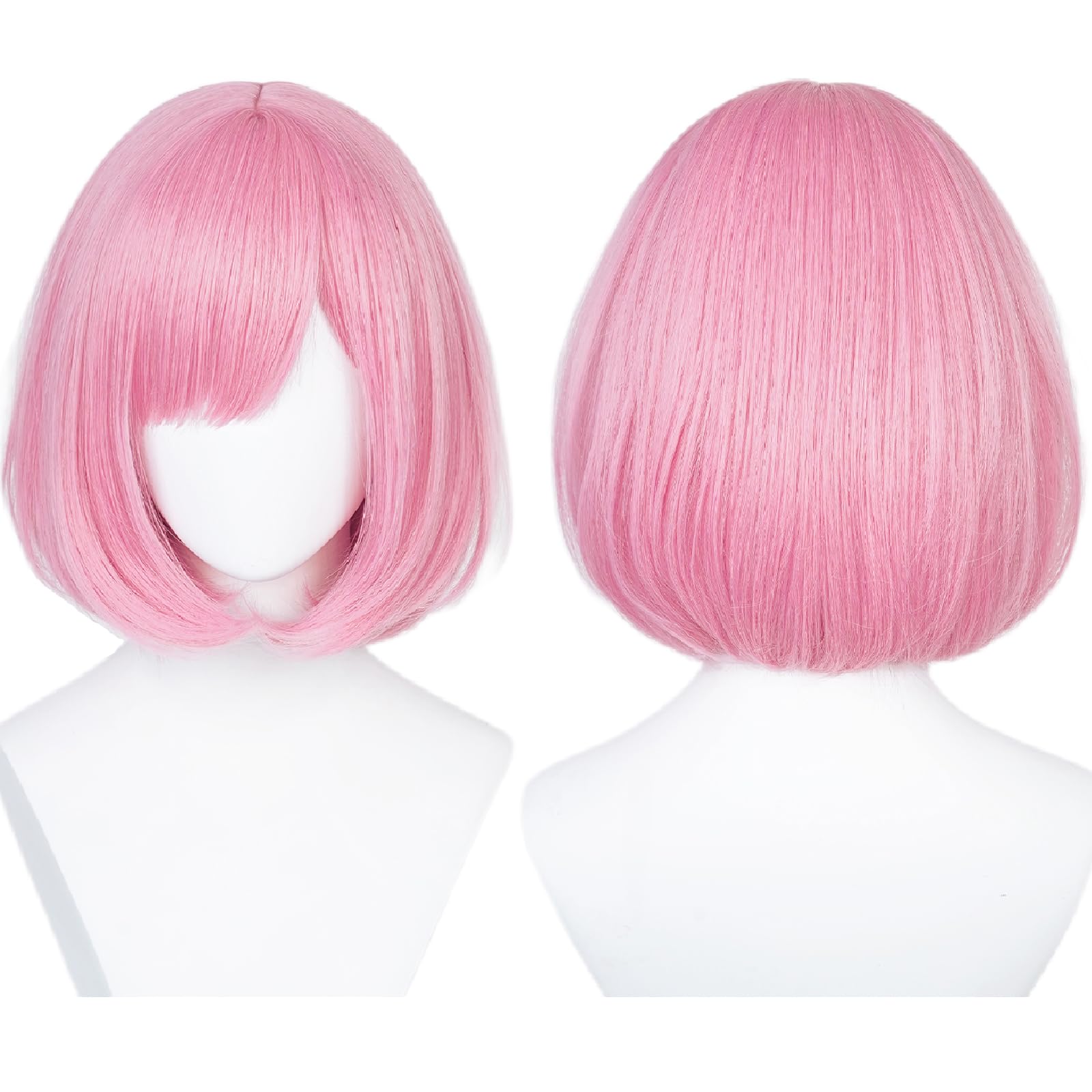 【ウェルカムベア】パフィー＆ホイップ Amazon.com: Wiggy Mermaid Pink Bob Wig for Ootori Emu