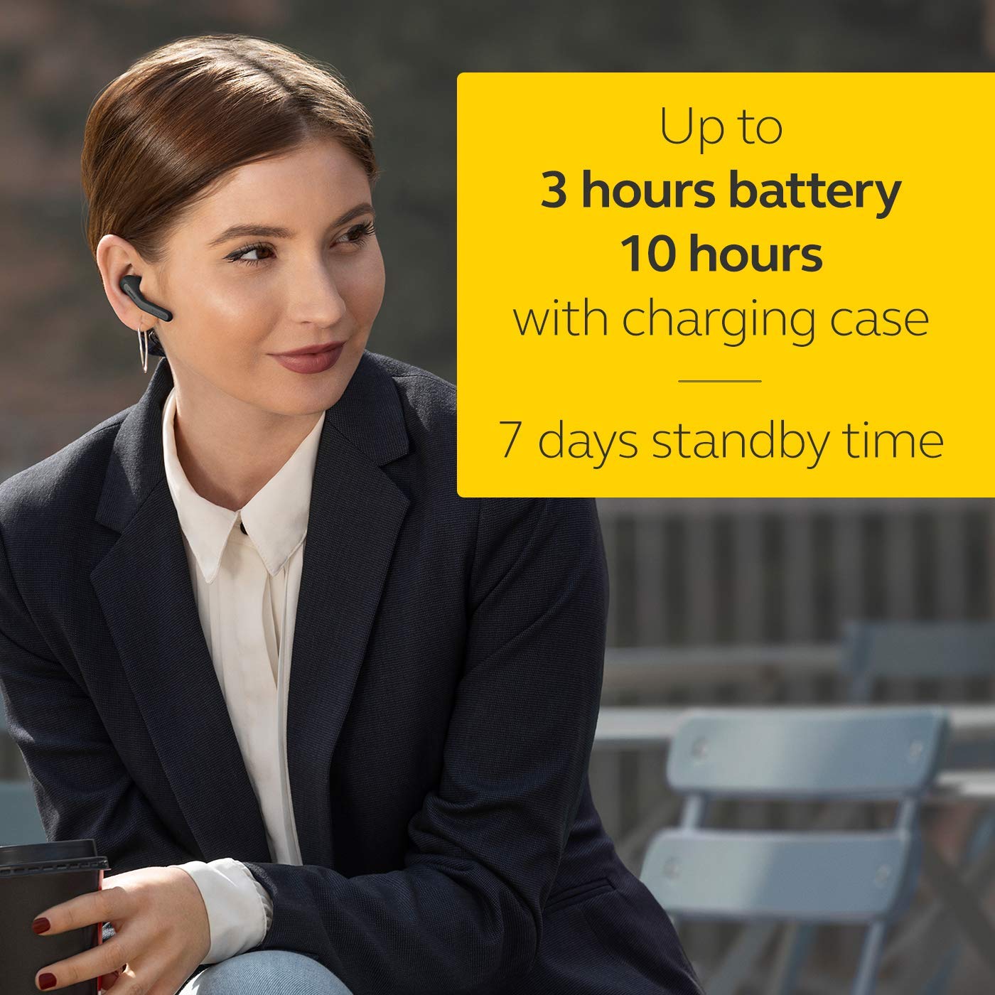 Jabra Talk 55 Bluetooth Headset with 