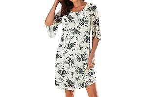 Women's Floral Shift Dress: A Floral Fantasy for Every Occasion