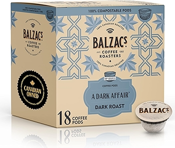Balzac's Coffee Roasters 100% 可降解胶囊 单杯K-Cup咖啡