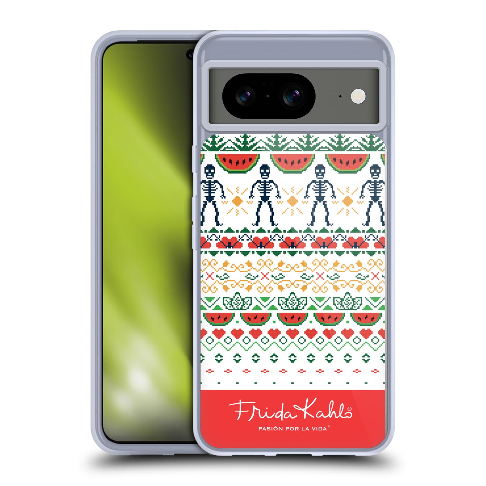 Protector militar Google Pixel 8 de gel Frida Kahlo Sandías apto para MagSafe 7