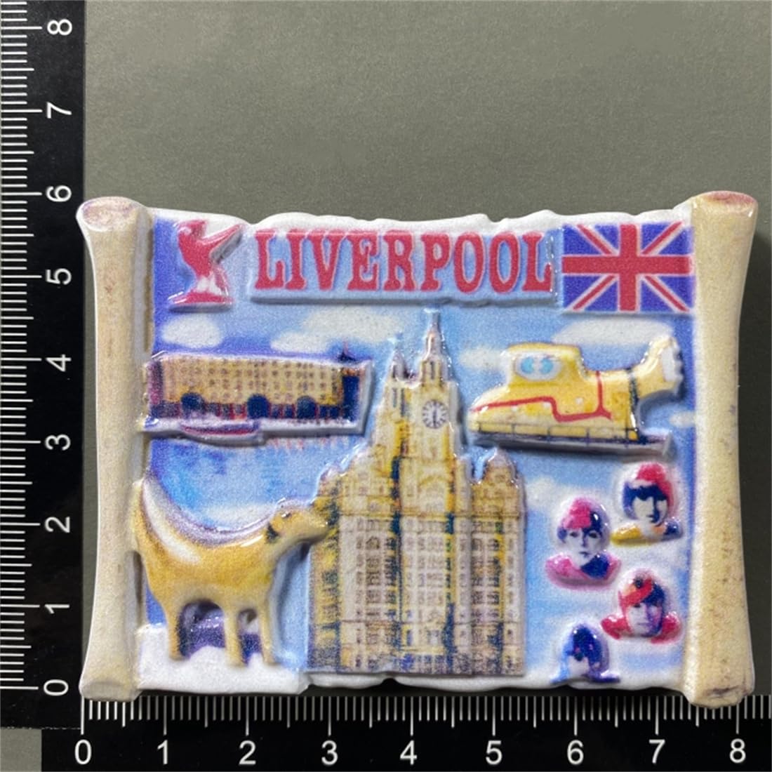 St Michael's Mount Cornwall Engeland UK 3D Koelkast Magneet